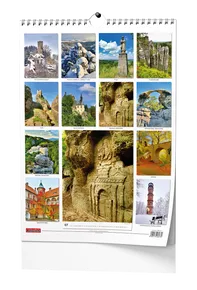 Wandkalender - Böhmisches Paradies - A3